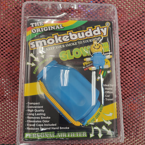 0215 Glow Blue Smoke Buddy Personal air filter