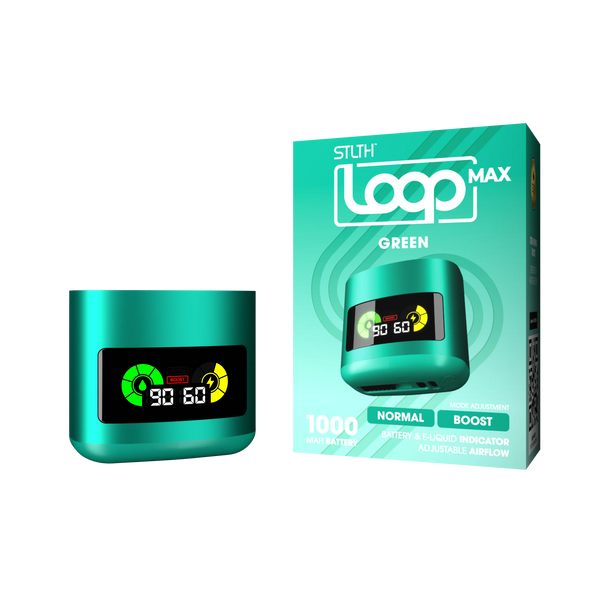 STLTH Loop Max Closed Pod Device (Green)