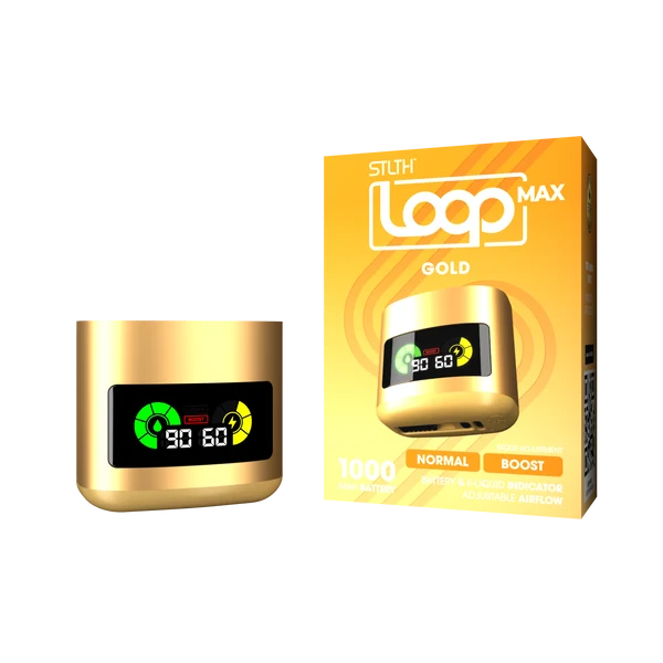 STLTH Loop Max Closed Pod Device (Gold)
