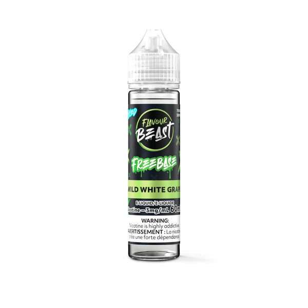 Wild white grape 3mg/60ml Flavour Beast freebase e-liquid