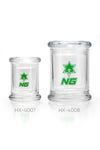 4008.5 | HX4008 NICE GLASS Airtight Cylinder Glass Jar - Large