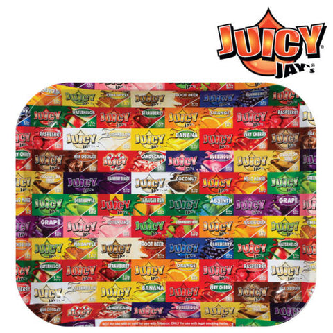.2 JUICY PACK ROLLING TRAY TIN LARGE 34cm x 27.5cm x 3cm, SOLD INDIVIDUALLY