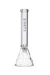 068 P068-CLEAR 9mm 16 inch PREEMO GLASS Clear Embossed Logo Beaker