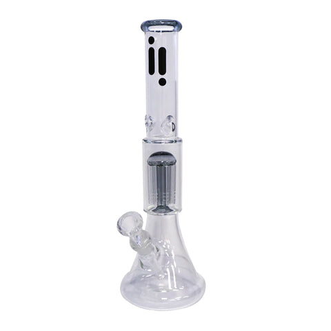 14" Infiniti Brand Water Pipe with Tree perc and Ice Catcher