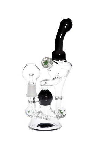 330 | S330 8 inch NICE GLASS Flower Implosion Recycler