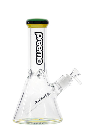 022 P022 10.5 inch PREEMO GLASS Triple Band Beaker Percolator