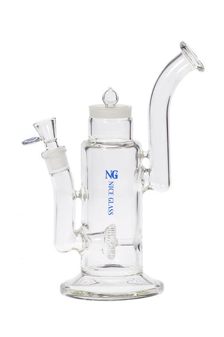 1026.5 | YN1026 12 inch NICE GLASS Showerhead Bubbler Jar with Lid