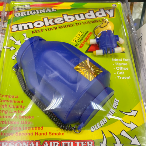 42016 Blue SmokeBuddy Personal air filter