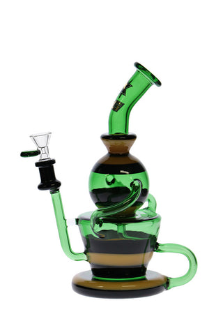 0004.5 | TX0004 11 inch NICE GLASS 8-Arm Recycler