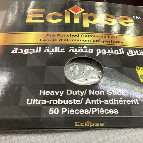 .2 Eclipse Pre-punched Hookah Aluminum foil