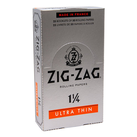 Zig-Zag Ultra Thin (Silv.) Booklets 1x25pack 50060237 10041