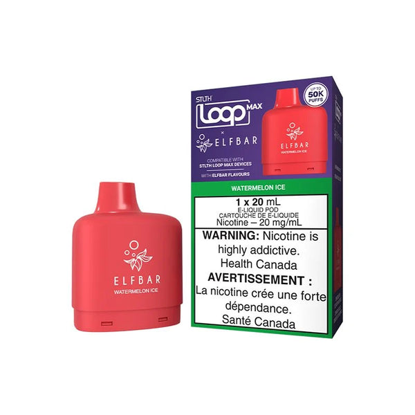 [O] Watermelon Ice STLTH Loop Max X Elfbar POD 50KO 20mg/ml