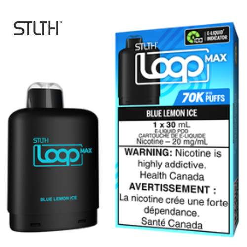 [S] Blue Lemon ice STLTH Loop Max POD 70K 20mg 30ml