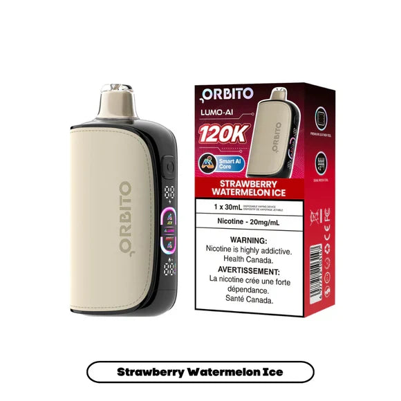 [S] Strawberry Watermelon Ice 120k Orbito Lumo AI 20mg 30mI