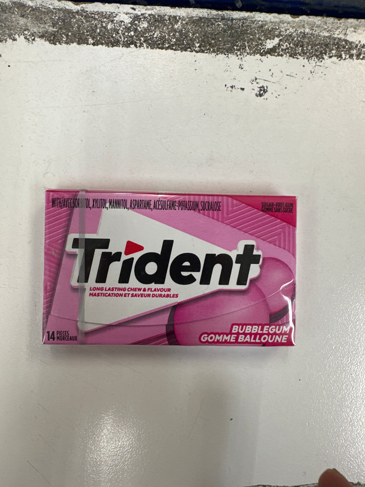 T rident B ubblegum 1 4piece/pck