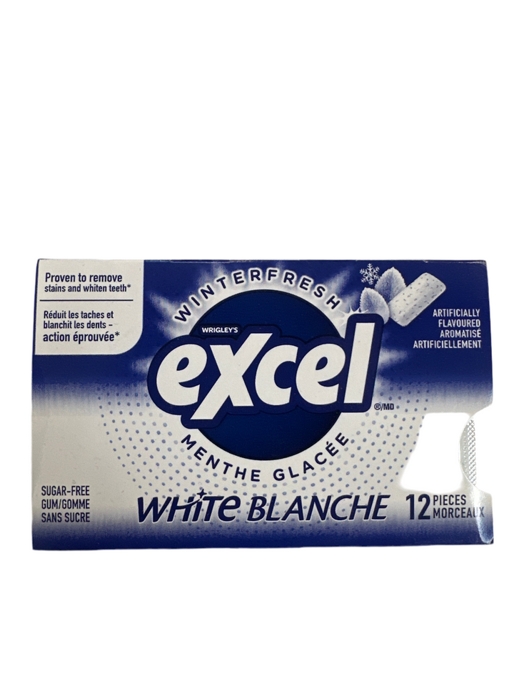 W rigley E xcel   W inter f resh g um     1 2pellets / pck