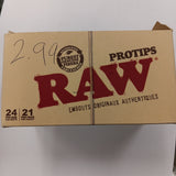 2203 RAW PROTIPS 21 PER PACK