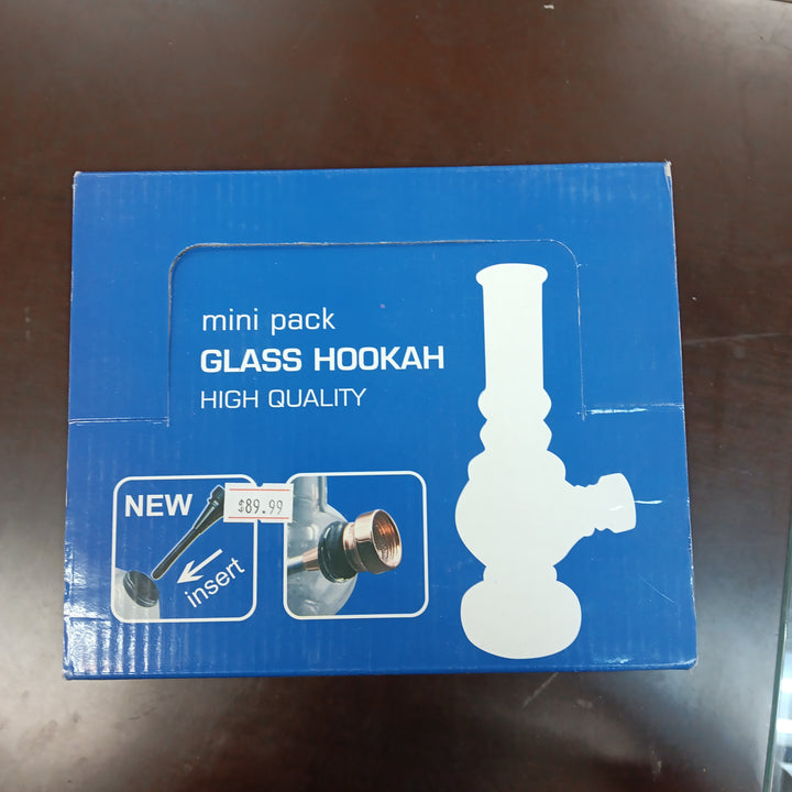 0 882 B |Mini P ack G lass H ookah c lear