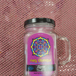 0016 Nag Champa Candle 12 oz Glass mason