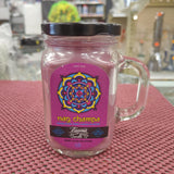 0016 Nag Champa Candle 12 oz Glass mason