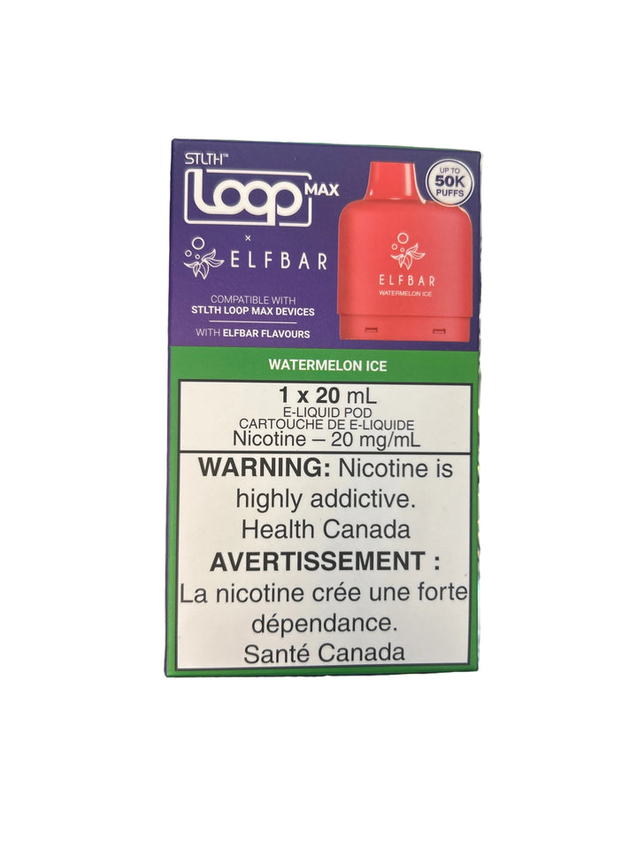 [S] Watermelon ice STLTH Loop Max X Elfbar POD 50K 20mg/ml