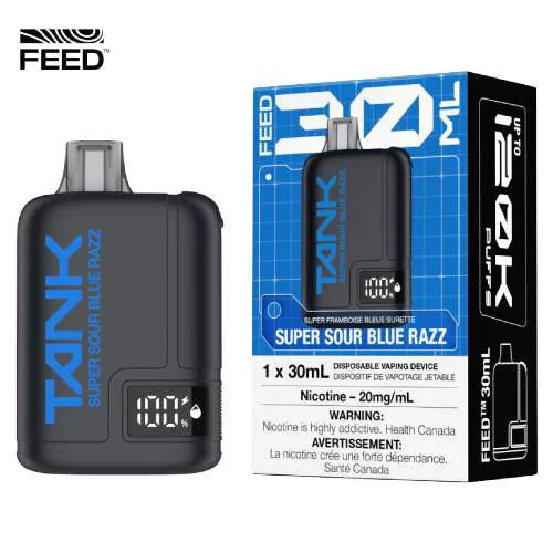[S] Super Sour Blue Razz FEED 120K 20mg 30mI