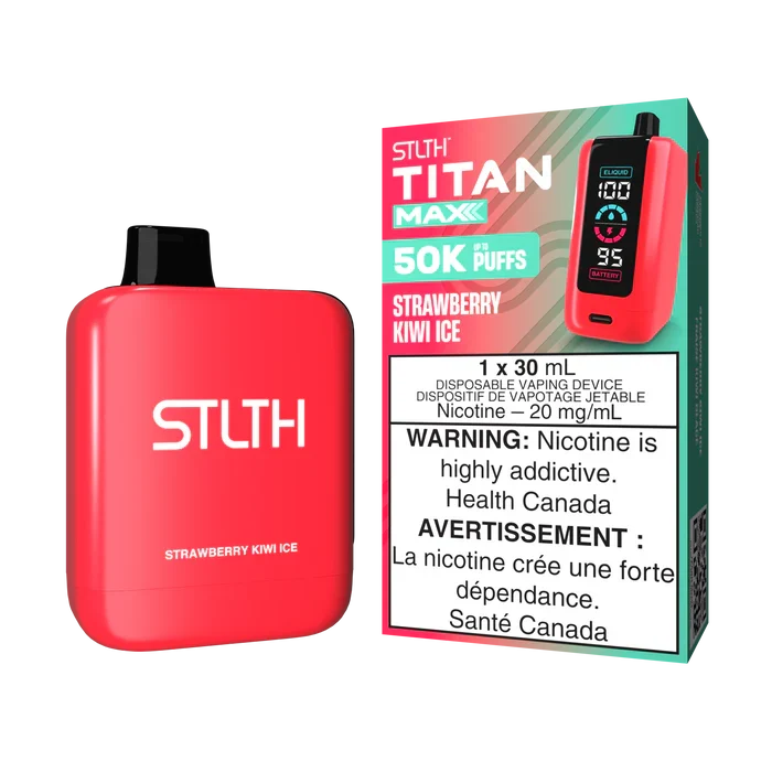 Strawberry Kiwi Ice STLTH Titan 50K 20mg 30ml