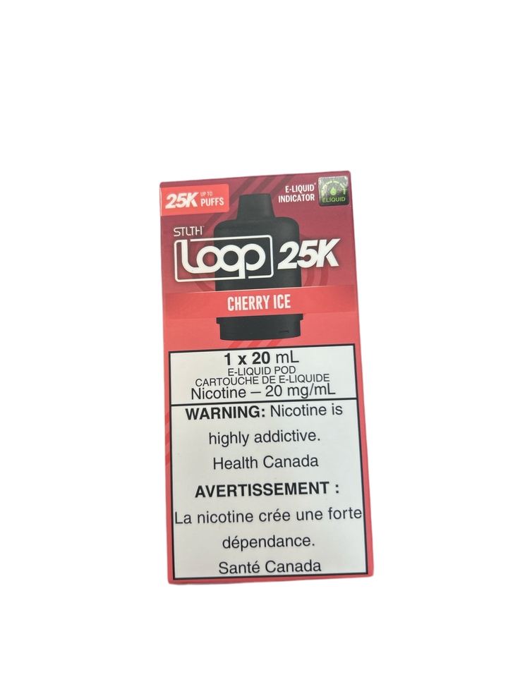 [O] Cherry Ice STLTH Loop 25kO 20mg 20ml sale