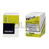 [S] Sour Mouth by Zpod 3/pk blend 20mg