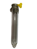 2000 | 50mm 1.5 inch Diameter Lab Glass Extraction Extractor Tube 10"