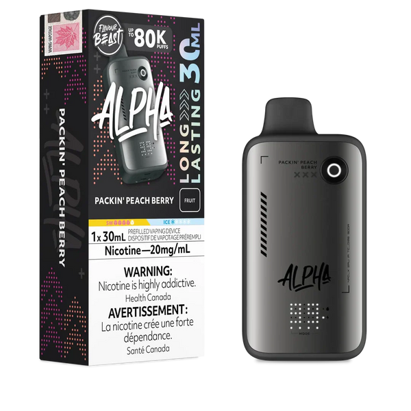 Packin Peach Berry Flavour Beast Alpha 80K 20mg 30ml