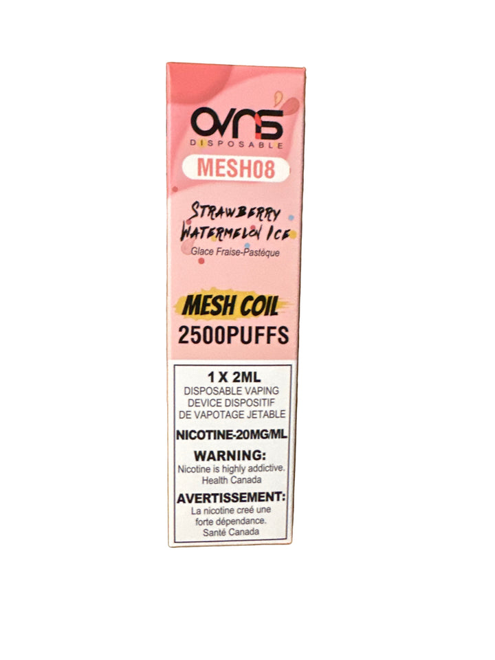 Strawberry Watermelon Ice OVNS 2500kO 20mg 1 x 2ml