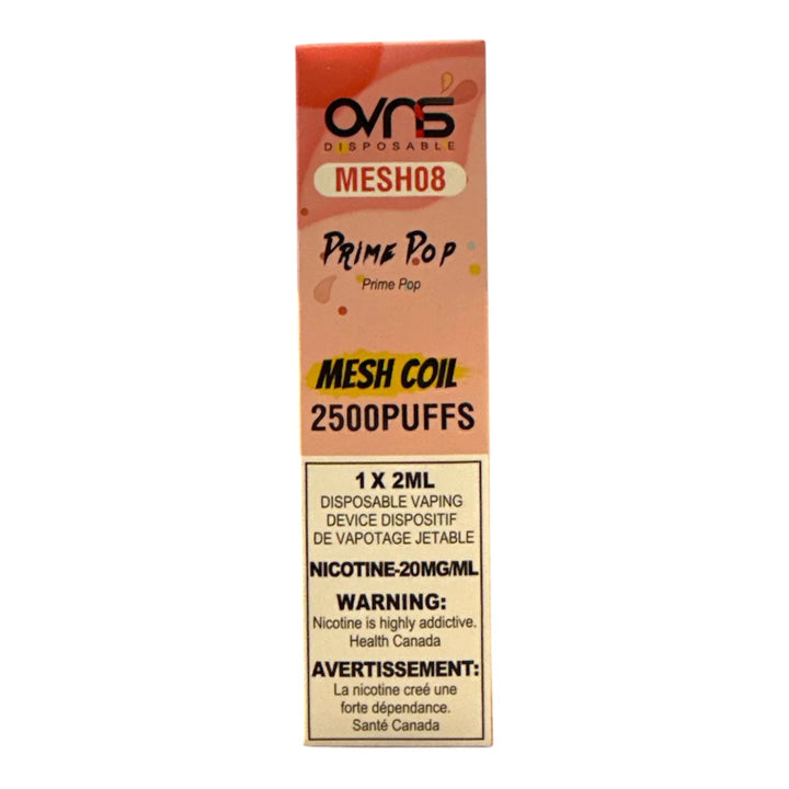 P rime P OP O VNS 2 500kO 2 0mg 1 x2ml