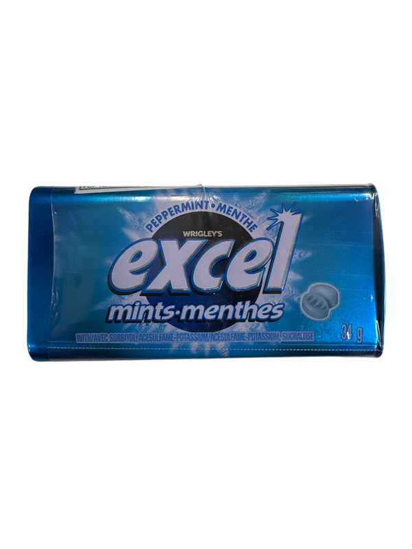 W rigley E xcel p eppermint 3 4g
