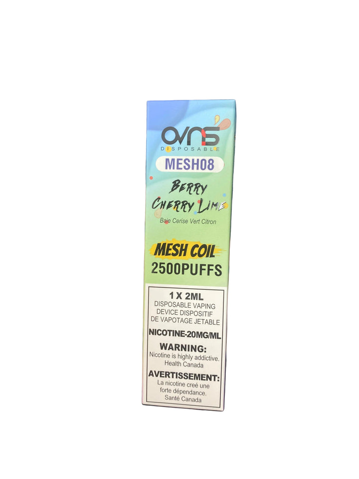 B erry C herry L ime O VNS 2 500kO 2 0mg 1 x2ml