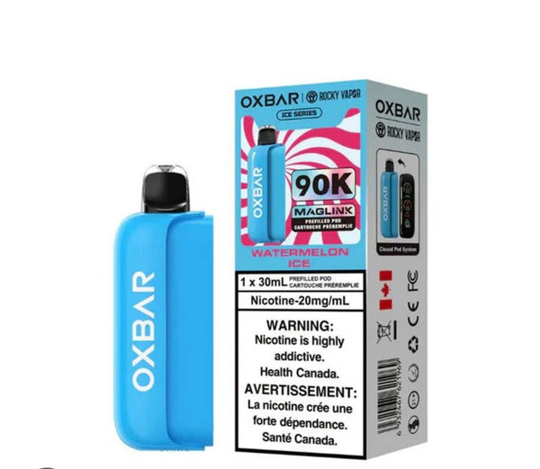[S] Watermelon ice Oxbar Maglink pre-filled pods ice series 90k 20mg 30mI