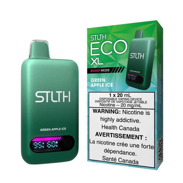 [S] Green Apple Ice Stlth Eco XL 50K 20mg 20ml