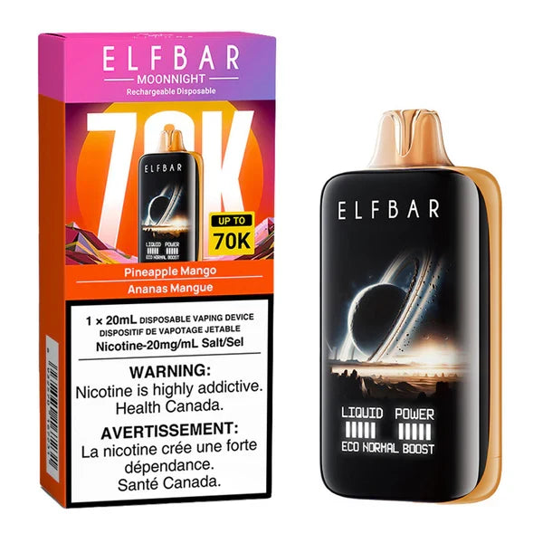 [O] Pineapple Mango Elfbar 70KO MoonNight Edition 20mg 1 x20ml