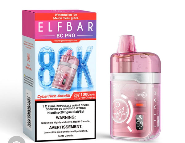 Watermelon Ice Elfbar 80K BC Pro Edition 20mg 1 x 25ml