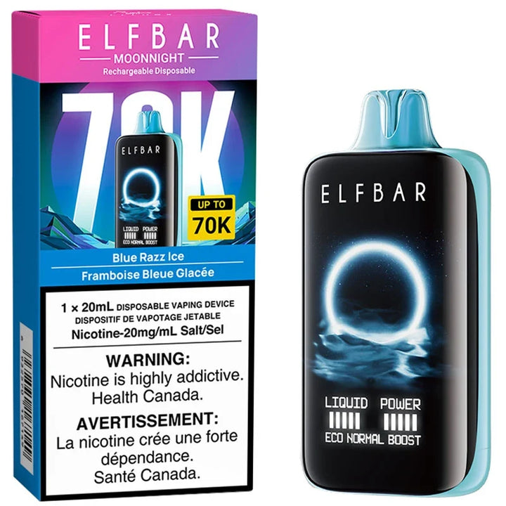 [O] Blue Razz Ice Elfbar 70KO MoonNight Edition 20mg/ml