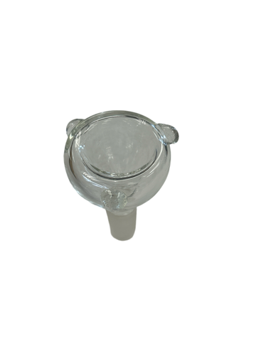 114 14mm NICE GLASS Double Wall Bowl With Handle