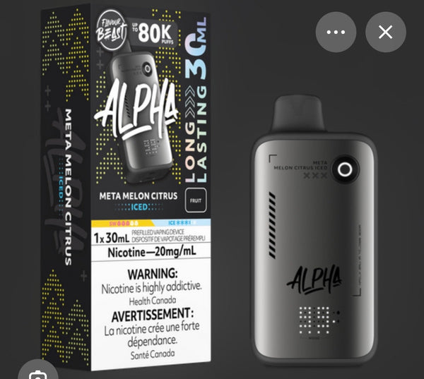 Meta Melon Citrus Flavour Beast Alpha 80K 20mg 30ml