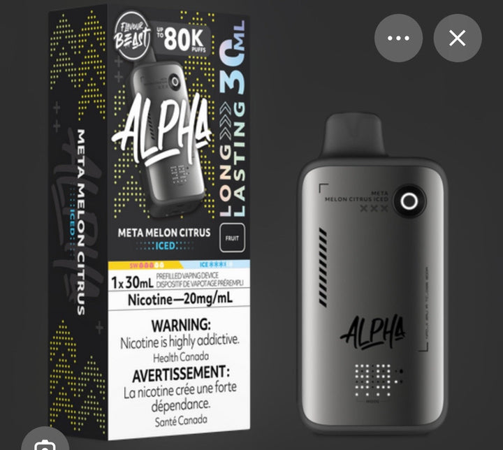 Meta Melon Citrus Flavour Beast Alpha 80K 20mg 30ml