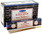 015 Satya 15g Black Opium Incense