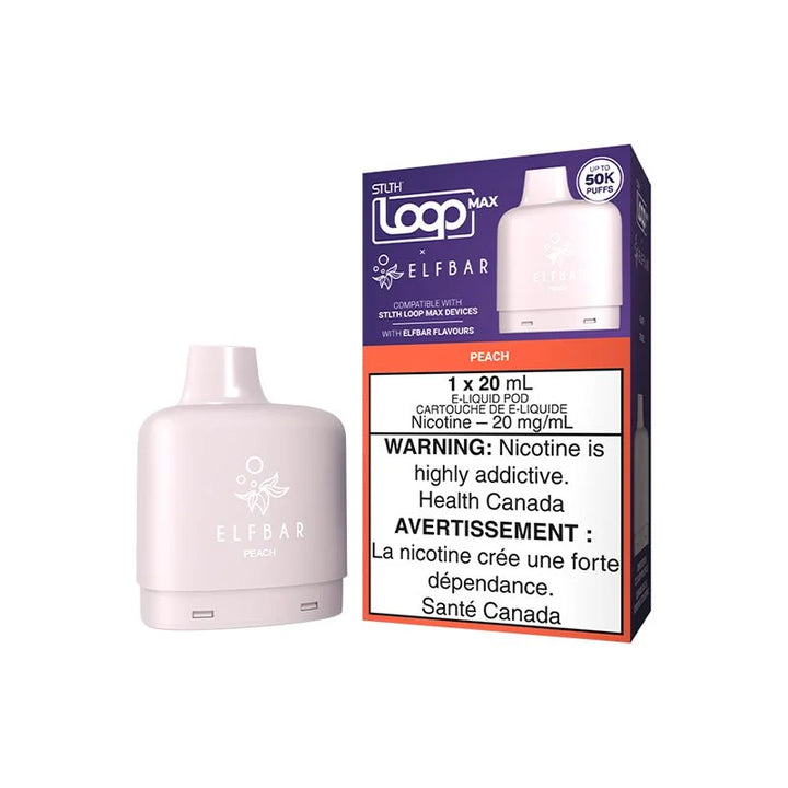 [O] Peach STLTH Loop Max X Elfbar POD 50KO 20mg/ml sale