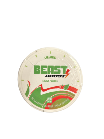 Spearmint Energy pouches 100mg BEAST
