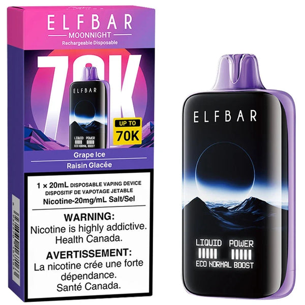 [O] Grape Ice Elfbar 70KO MoonNight Edition 20mg/ml