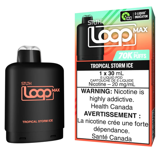 [S] Tropical Storm ice STLTH Loop Max POD 70K 20mg 30ml