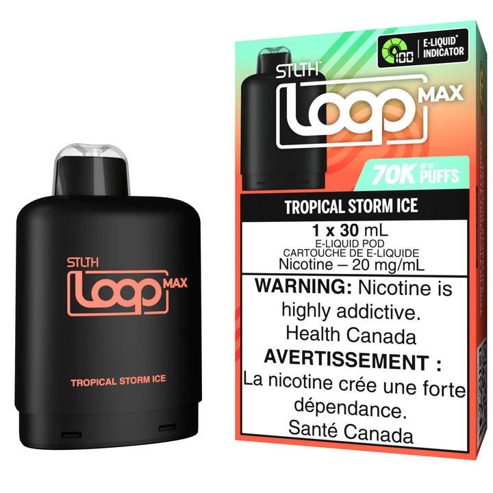 [S] Tropical Storm ice STLTH Loop Max POD 70K 20mg 30ml