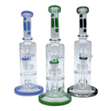 1921| TP-GP-Gp1921 | 10 inch Infyniti  Water Pipe with Barel Perk, Stemless, Bent Neck